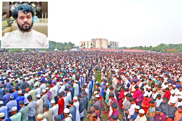 ‘বাংলাদেশ কোন গন্তব্যে যাবে আজকে হাদির জানাজা তার উত্তর’ image